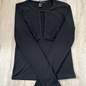 Black long sleeve shirt